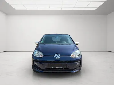 Second-hand VW up! CLUB 75 CP (55 kW) 2015 Albastru Hatchback