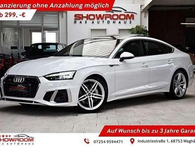 Weiß Gebraucht 2021 Audi A5 Sportback S-Line Kleinwagen | 39.950 € (Etwas zu teuer)
