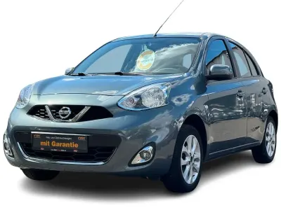 Gebraucht Nissan Micra Acenta 80 PS (58 kW) 2017 Grün Kleinwagen