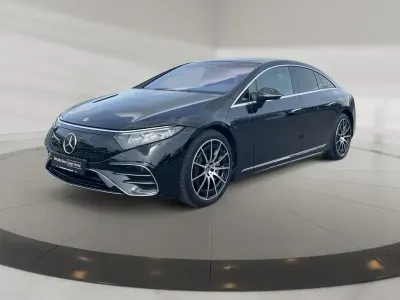 Gebraucht Mercedes EQS450+ AMG 244 kW (333 PS) 2022 Metalliclack obsidianschwarz Limousine