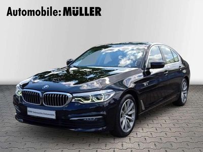 Gebraucht BMW 520 190 PS (139 kW) 2020 Black sapphire metallic Limousine
