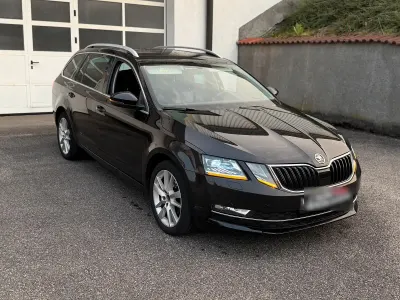 Gebraucht Skoda Octavia 116 PS (85 kW) 2018 Schwarz Kombi