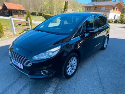 Brugt Ford S-MAX Titanium 160 HK (117 kW) 2017 Sort MPV
