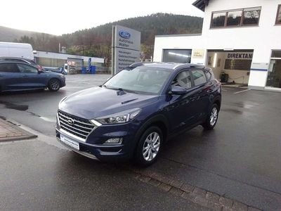 Gebraucht Hyundai Tucson Trend 177 PS (130 kW) 2020 Blau SUV