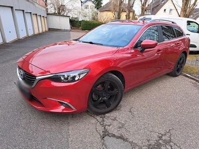 Gebraucht Mazda 6 Inclusive 150 PS (110 kW) 2015 Rot Kombi