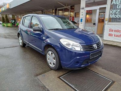 Gebraucht Dacia Sandero Ambiance 75 PS (55 kW) 2009 Dacia blau marine Kleinwagen