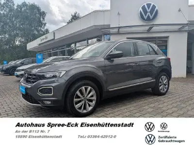 Gebraucht VW T-Roc Style 150 PS (110 kW) 2021 Indiumgrau metallic SUV