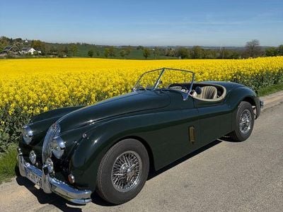 Usata Jaguar XK 192 CV (141 kW) 1956 Verde Cabrio