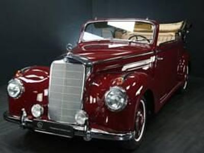 Usata Mercedes 220 80 CV (58 kW) 1952 Rosso Cabrio