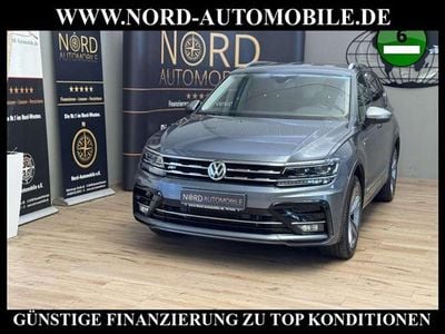 Gebraucht VW Tiguan Allspace R-line 200 PS (147 kW) 2021 Grau SUV