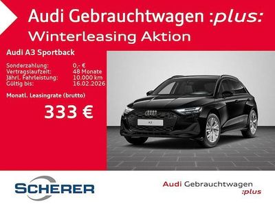 Gebraucht Audi A3 Sportback e-tron Ambiente 204 PS (150 kW) 2025 Mythosschwarz metallic (metallic) Kleinwagen