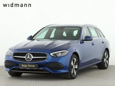 Gebraucht Mercedes C300e Avantgarde 313 PS (230 kW) 2022 Metalliclack spektralblau Kombi