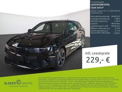 Gebraucht Opel Astra 131 PS (96 kW) 2025 Schwarz Kombi