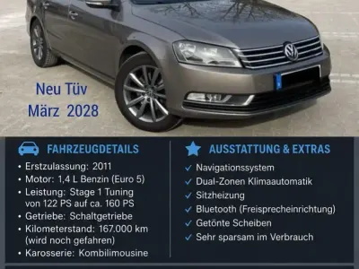 Gebraucht VW Passat 160 PS (117 kW) 2011 Andere farben Kombi