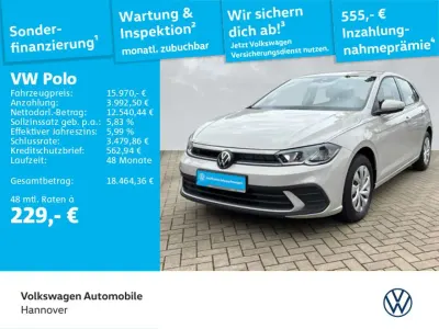 Gebraucht VW Polo Life 95 PS (69 kW) 2023 Grau Kleinwagen