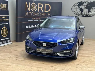 Używany Seat Leon 204 KM (150 kW) 2021 Niebieski Kombi
