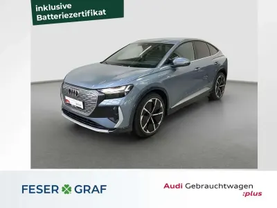 Gebraucht Audi Q4 Sportback e-tron Comfort 219 kW (299 PS) 2023 Geysirblau metallic SUV