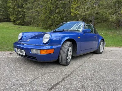 Gebraucht Porsche 911 Carrera 4 250 PS (183 kW) 1990 Blau Coupé
