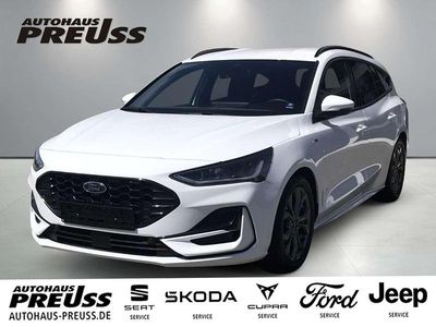 Gebraucht Ford Focus ST-Line X 125 PS (91 kW) 2024 Weiß Limousine