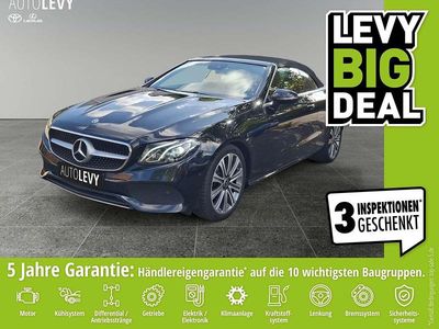 Schwarz Gebraucht 2017 Mercedes E200 Avantgarde Cabrio | 27.990 € (Fairer Preis)