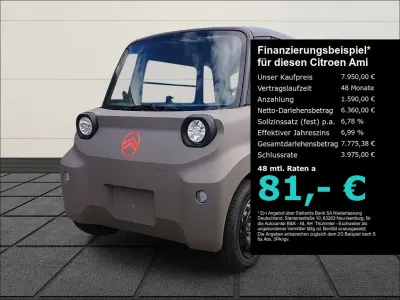 Neu Citroën AMI 2026 Grau Kleinwagen
