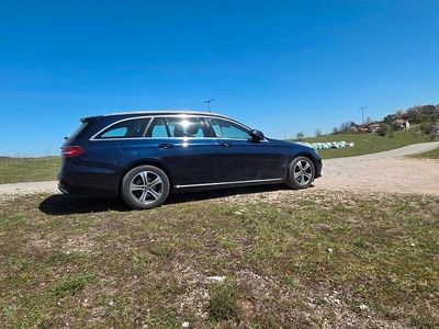 Brugt Mercedes E220 194 HK (142 kW) 2018 Blå Sedan
