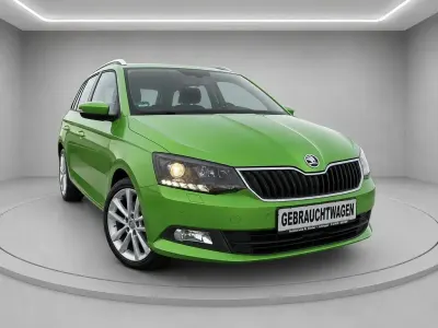 Gebraucht Skoda Fabia Clever 110 PS (80 kW) 2018 Grün Kombi