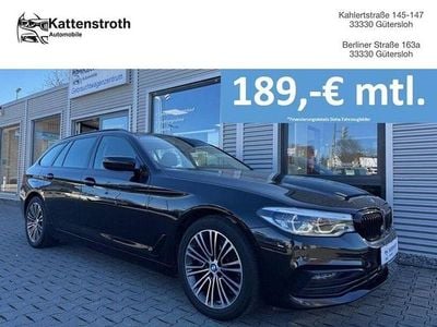 Gebraucht BMW 520 Sport Line 190 PS (139 kW) 2018 Schwarz Kombi