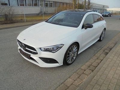 Gebraucht Mercedes CLA200 AMG line 163 PS (119 kW) 2020 Weiß Limousine