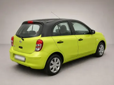 Gebraucht Nissan Micra 80 PS (58 kW) 2010 Grün Kleinwagen