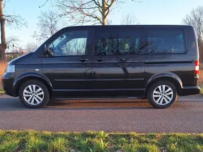 Gebraucht VW Multivan Highline 178 PS (130 kW) 2008 Schwarz Van / Kleinbus