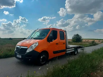 Gebraucht Opel Movano 145 PS (106 kW) 2011 Orange Van / Kleinbus
