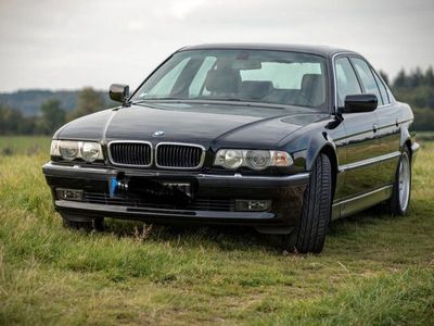 gebraucht BMW 735 i V8, schwarz, Vollleder, EZ 1.04.1997