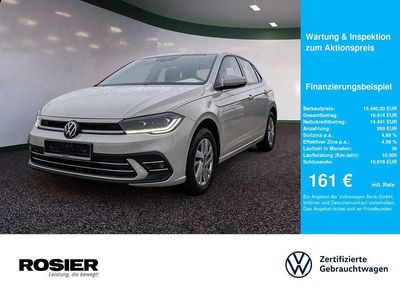 Grau Gebraucht 2023 VW Polo Style Kleinwagen | 15.440 € (Fairer Preis)