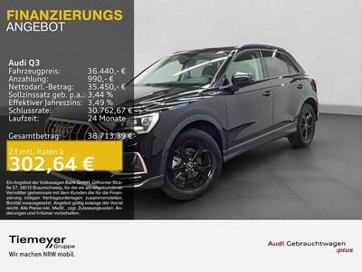 Schwarz Gebraucht 2025 Audi Q3 Advanced SUV | 36.440 € (Guter Preis)