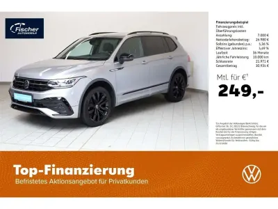 Gebraucht VW Tiguan Allspace R-line 245 PS (180 kW) 2023 Silber SUV