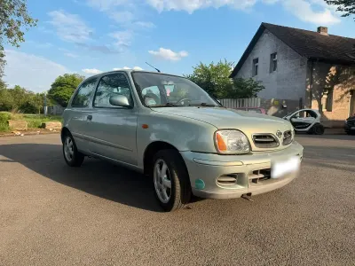 Brugt Nissan Micra 2002 Sølv Hatchback