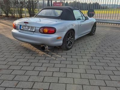 Gebraucht Mazda MX5 201 PS (147 kW) 1999 Silber Cabrio