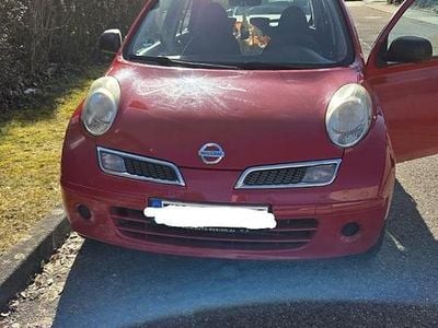 Gebraucht Nissan Micra 64 PS (47 kW) 2010 Rot Kleinwagen