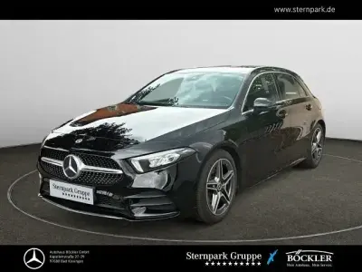 Gebraucht Mercedes A180 AMG line 136 PS (100 kW) 2020 Schwarz Limousine