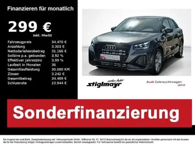 Gebraucht Audi Q2 S-Line 150 PS (110 kW) 2025 Daytonagrau perleffekt SUV