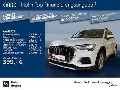 gebraucht Audi Q3 35 TDI S-tronic Navi Pano AHK CAM Carplay