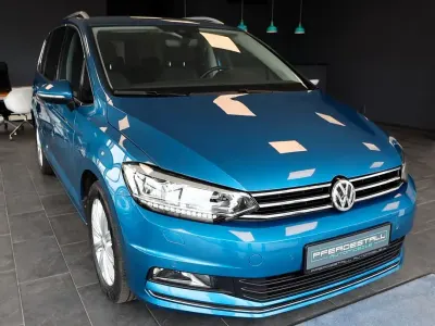 Gebraucht VW Touran Highline 150 PS (110 kW) 2016 Blau Van / Kleinbus