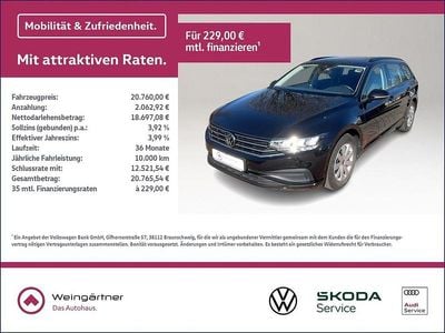 Usata VW Passat Conceptline 150 CV (110 kW) 2022 Nero Station wagon