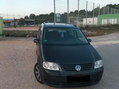 Gebraucht VW Touran Conceptline 90 PS (66 kW) 2005 Schwarz Van / Kleinbus