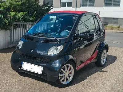 Gebraucht Smart ForTwo Cabrio 61 PS (44 kW) 2006 Schwarz Cabrio