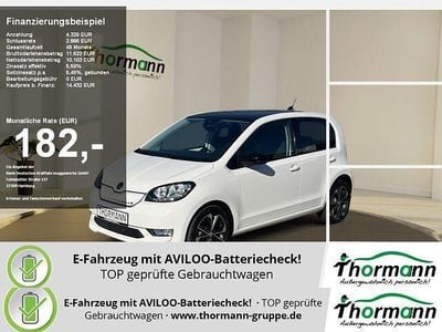 Gebraucht Skoda Citigo-e IV Style 61 kW (83 PS) 2021 Weiß Kleinwagen
