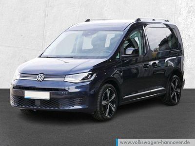 Gebraucht VW Caddy Style 122 PS (89 kW) 2021 Starlight blue metallic Van / Kleinbus