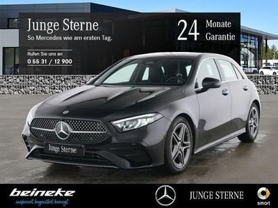 Gebraucht Mercedes A200 AMG 163 PS (119 kW) 2024 Lack kosmosschwarz Limousine