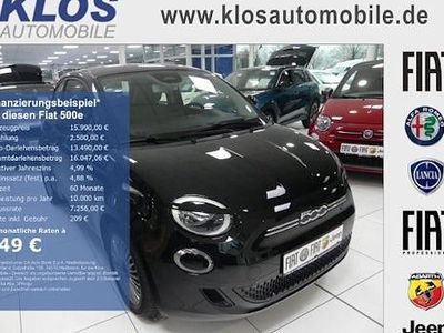 Gebraucht Fiat 500e Icon 86 kW (118 PS) 2022 Schwarz Limousine